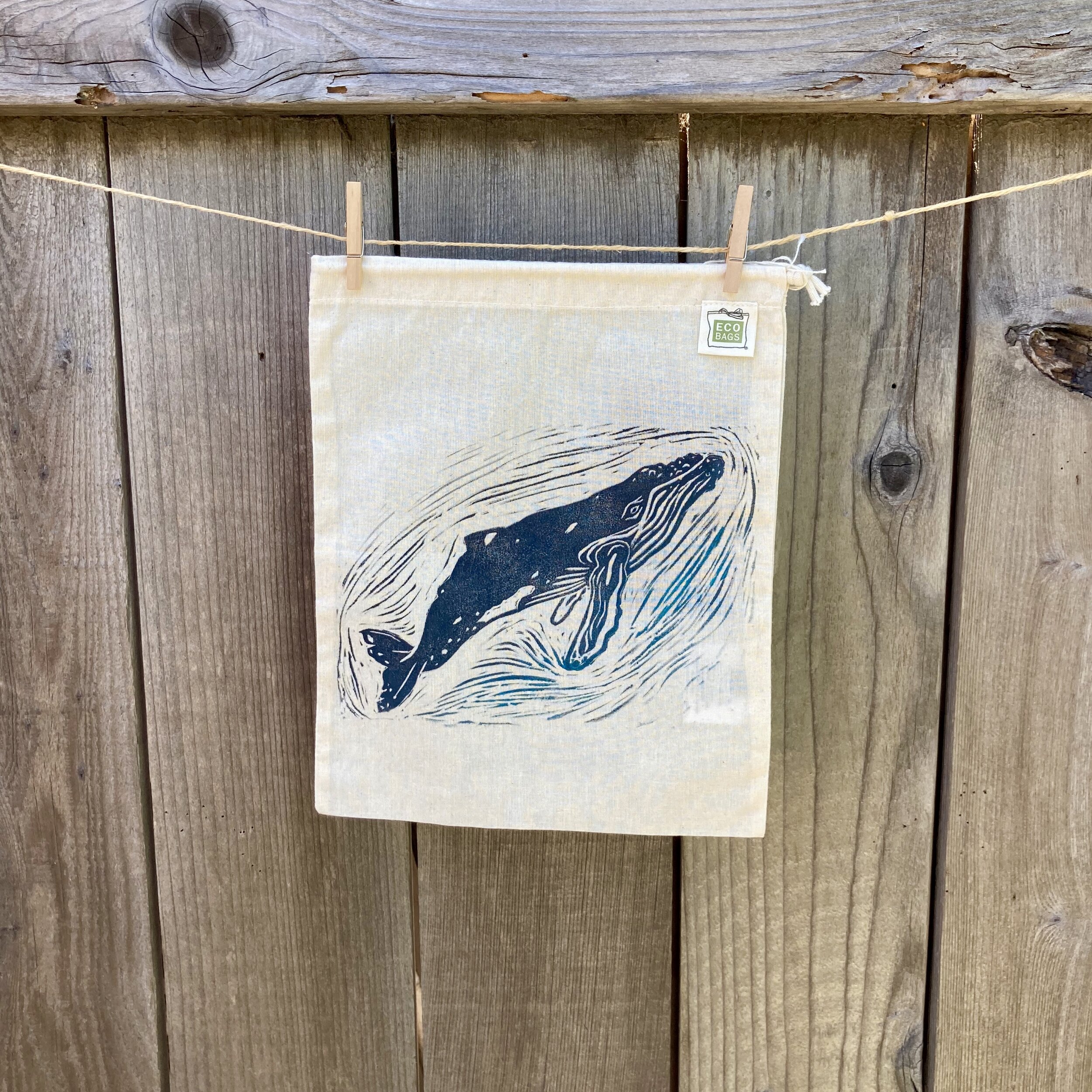 Small Whale Produce Bag