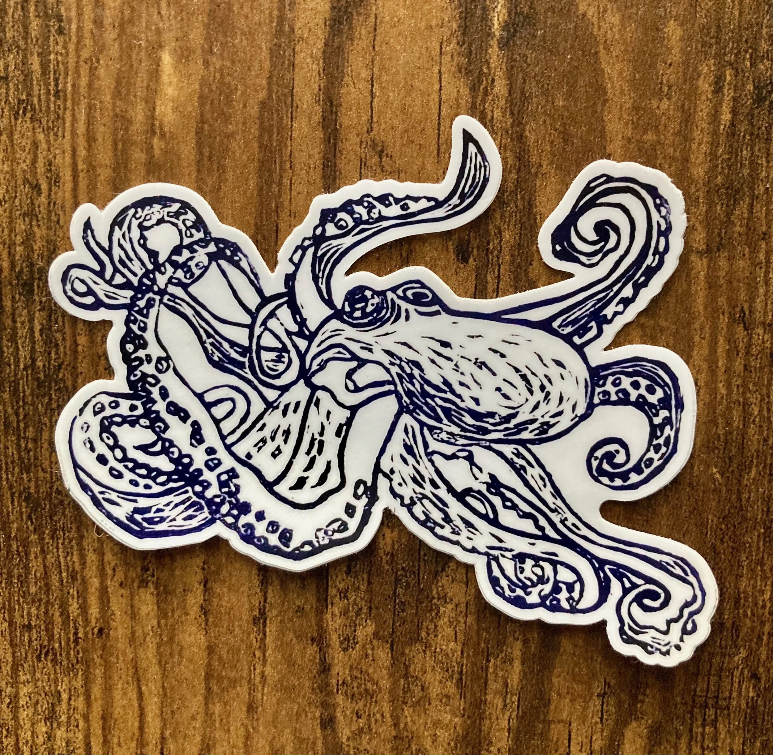 Octopus Sticker