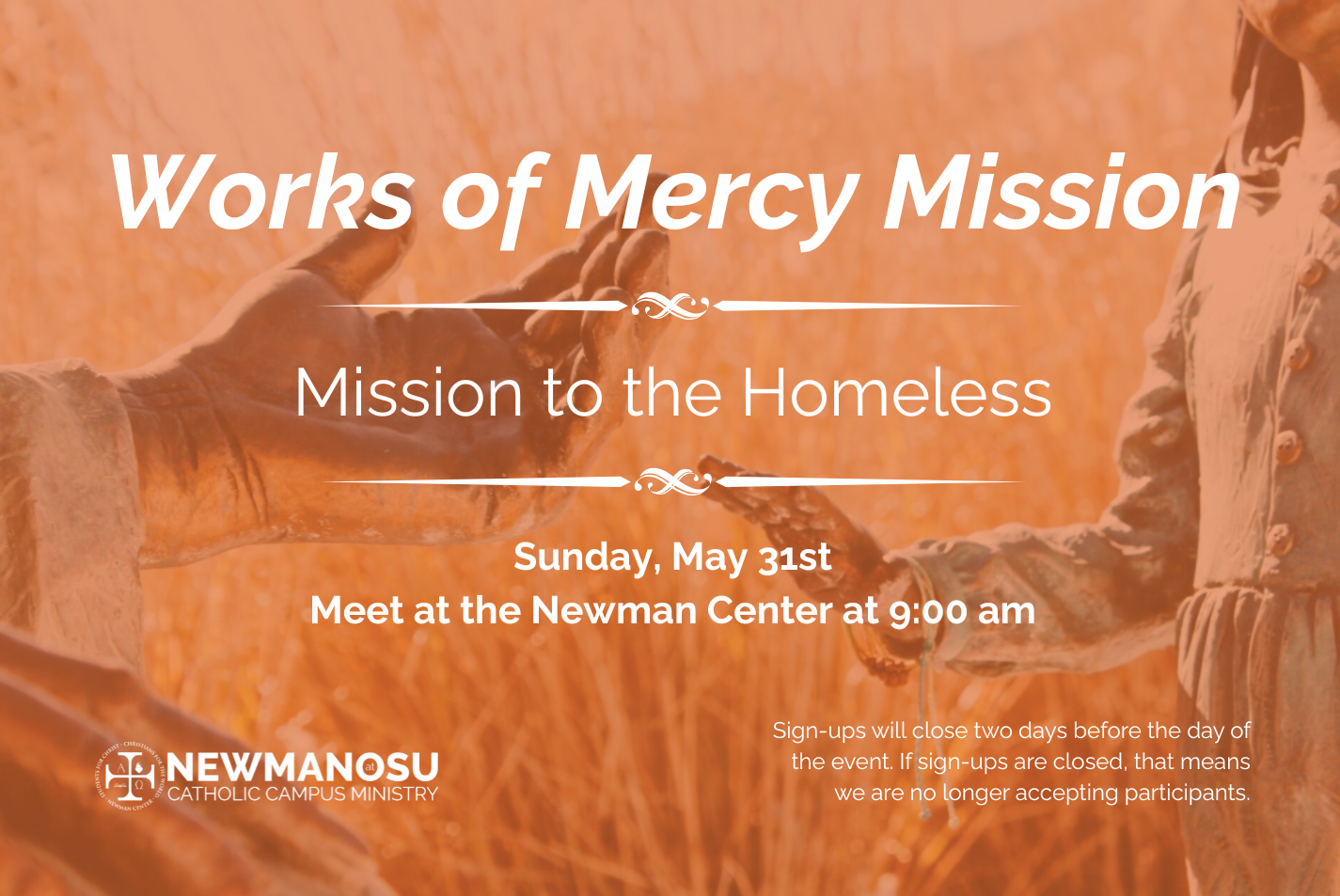 Mission to the Homeless — Newman Center at Oregon State