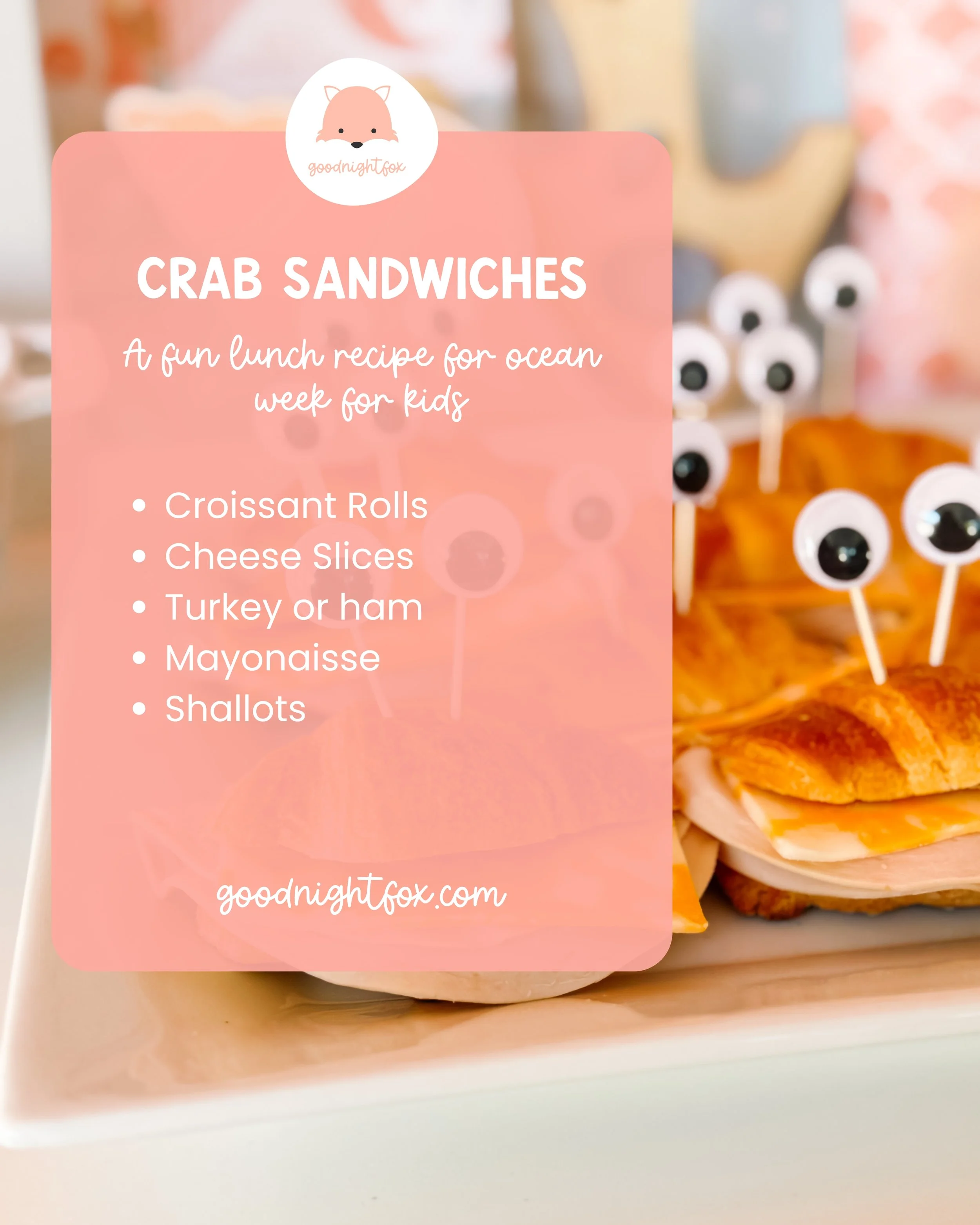 A fun recipe for kids and mermaid ocean birthday party themes