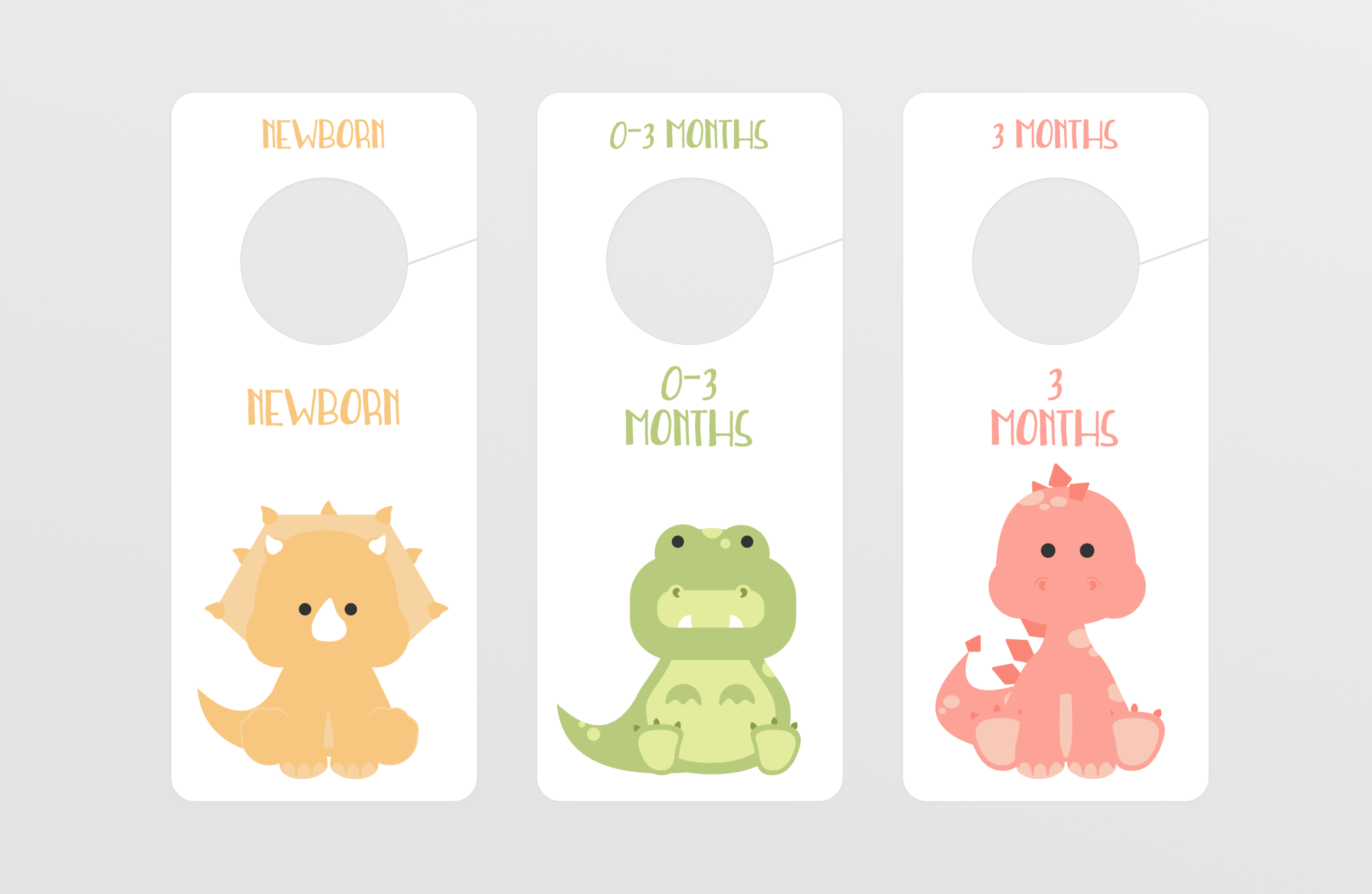 Dinosaur Closet Dividers