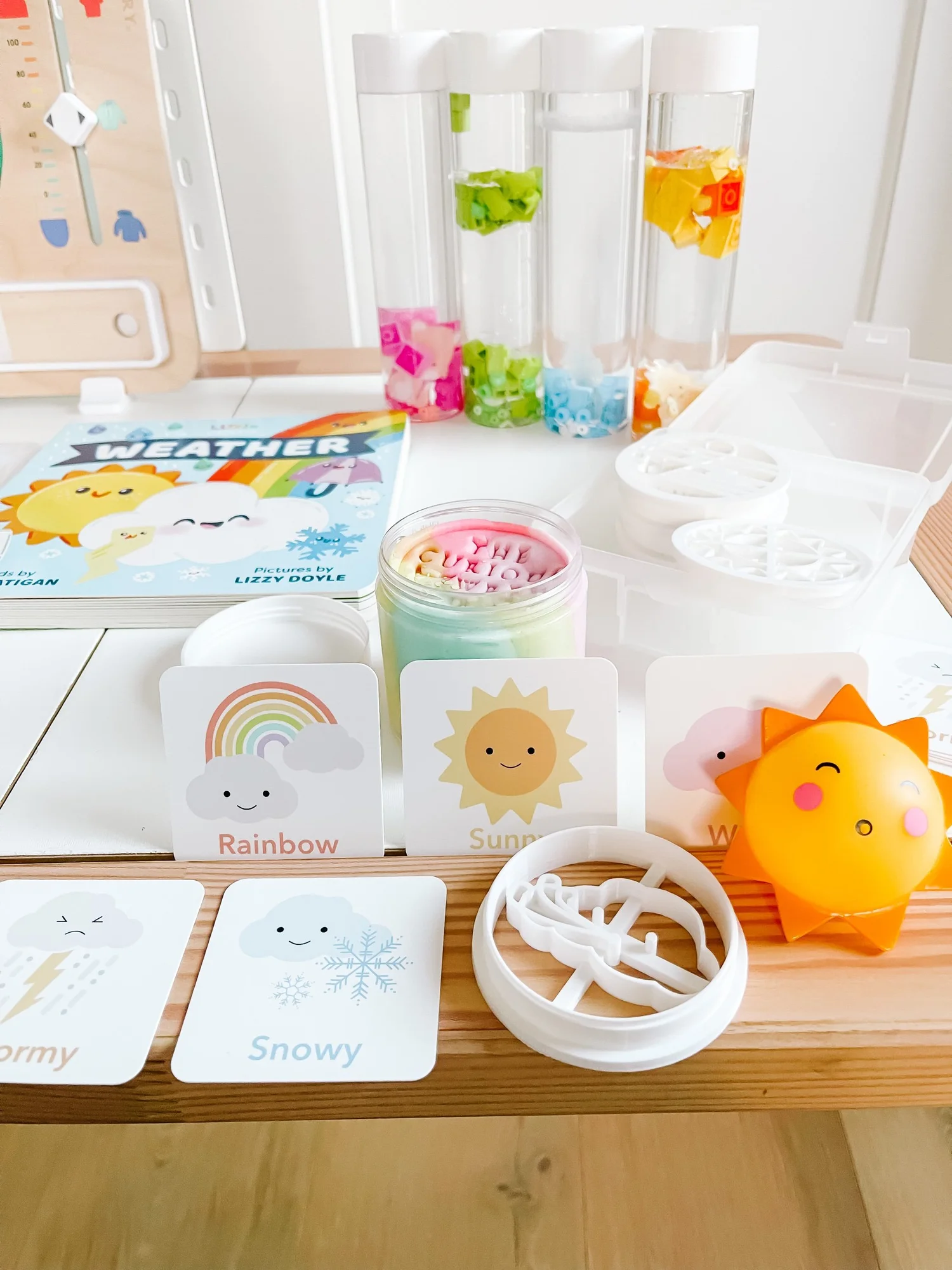 Goodnight Fox - The Benefits of Sensory Play with a Weather-themed