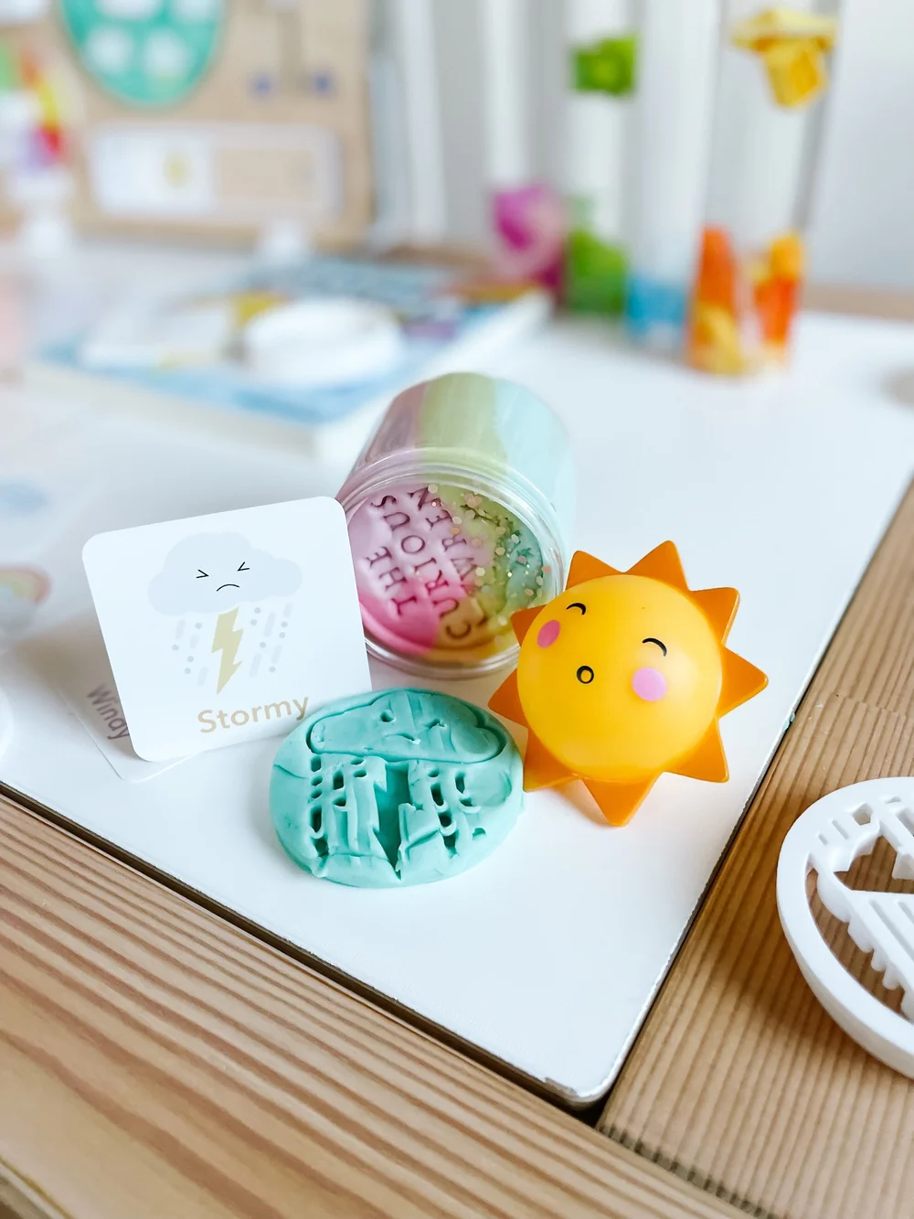 Goodnight Fox - The Benefits of Sensory Play with a Weather-themed