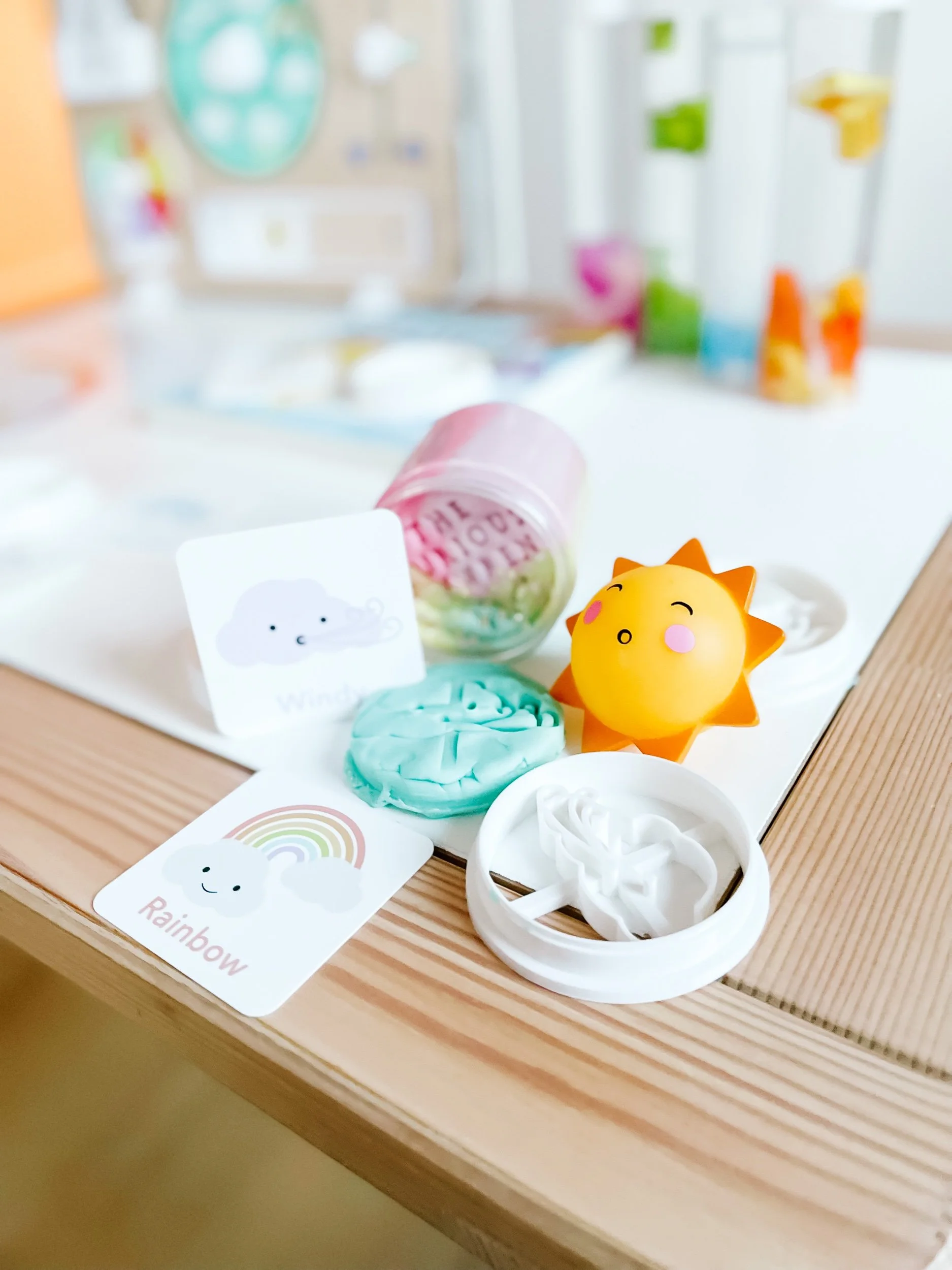 Goodnight Fox - The Benefits of Sensory Play with a Weather-themed