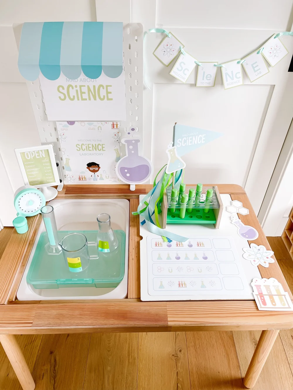 Goodnight Fox - Science Lab Printable Dramatic Play and Sensory Play ...