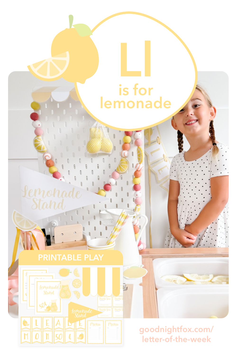 L is for Lemonade