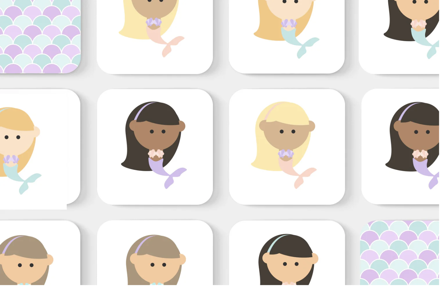 Mermaid Memory Game