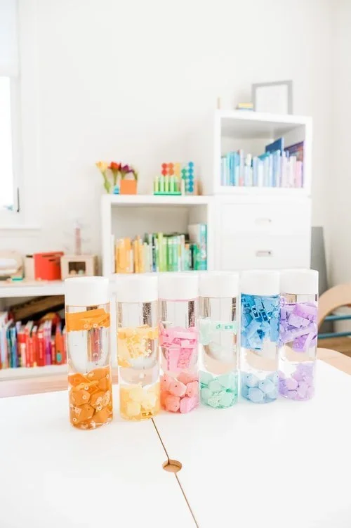 Rainbow Sensory Bottles