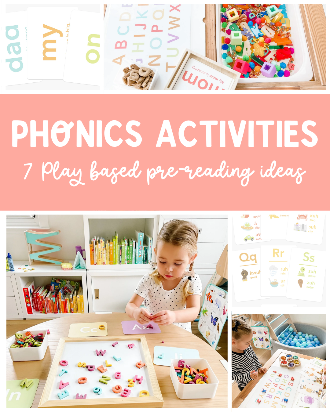 Phonics Activities for Toddlers: 7 Play-Based Ideas