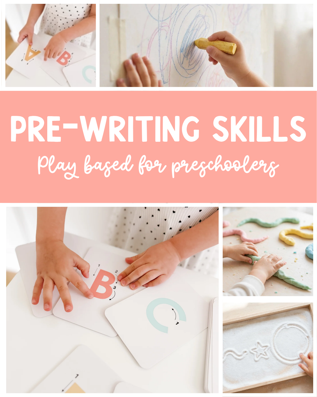 Pre-Writing Activities for Preschoolers: Playful Ways to Build Handwriting Readiness (Before Any Letters)