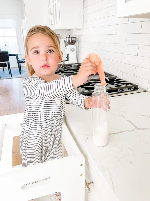 Sensory stress balls used in a calming corner for toddlers