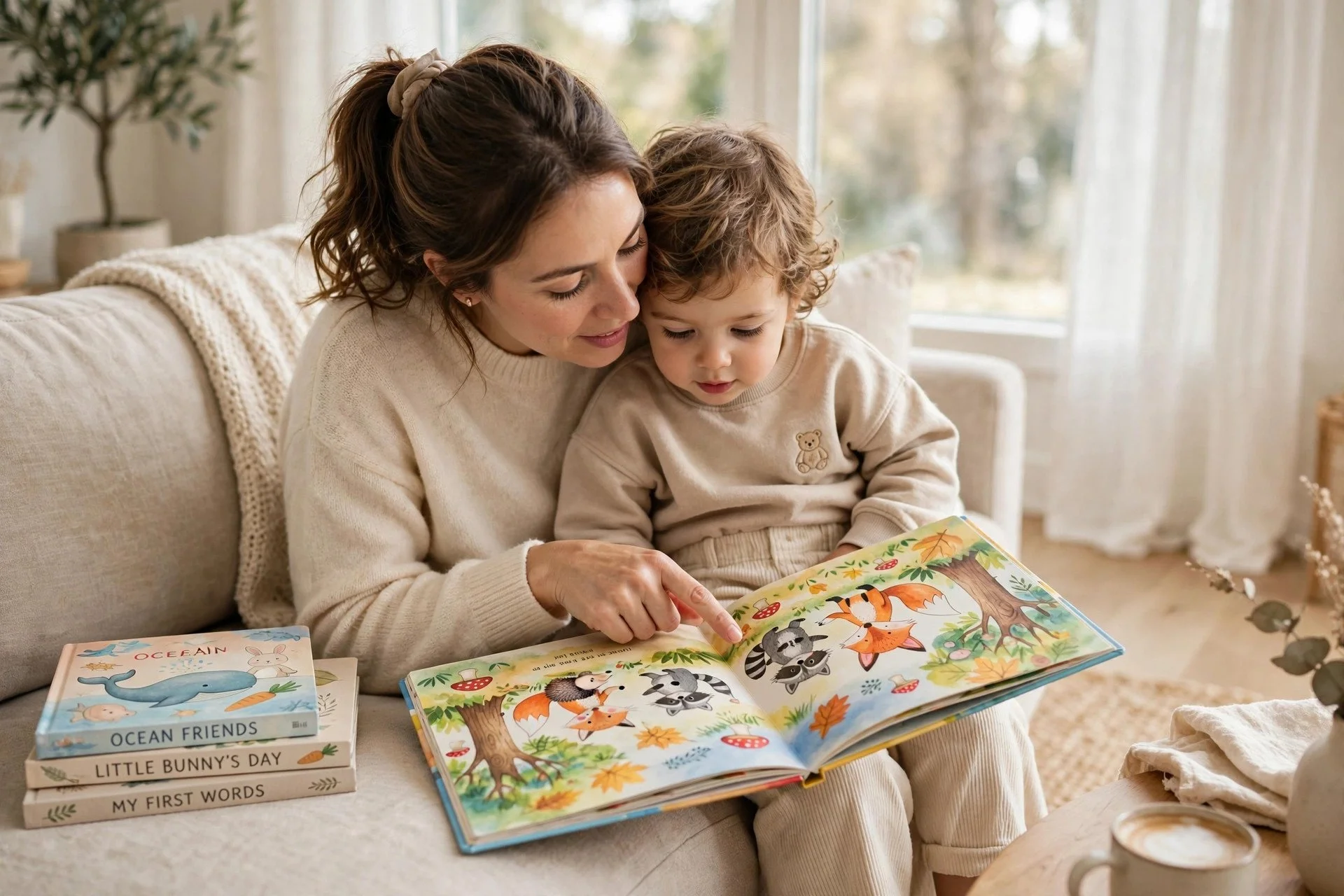 Kindergarten readiness checklist: reading together and retelling a favorite story
