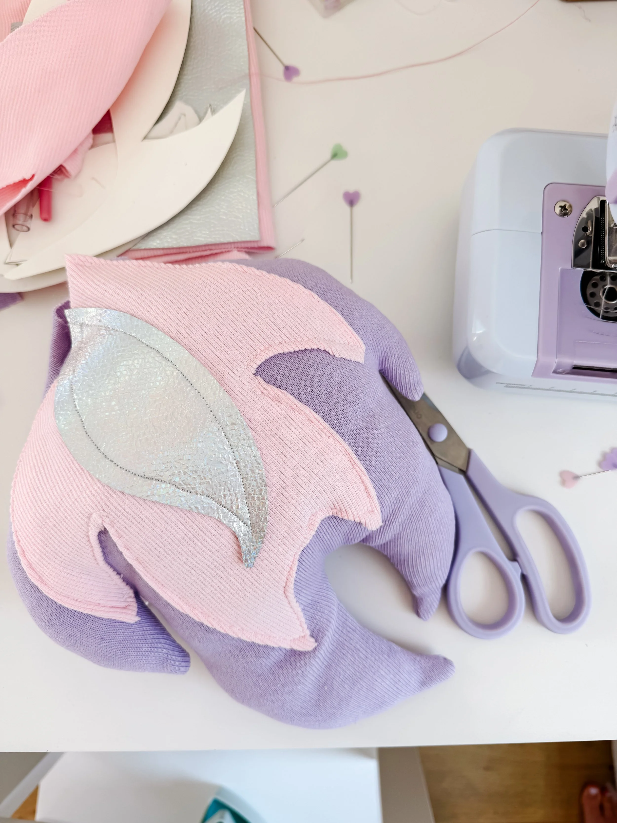 Girly Pink And Purple Astronaut Costume and Jet Pack