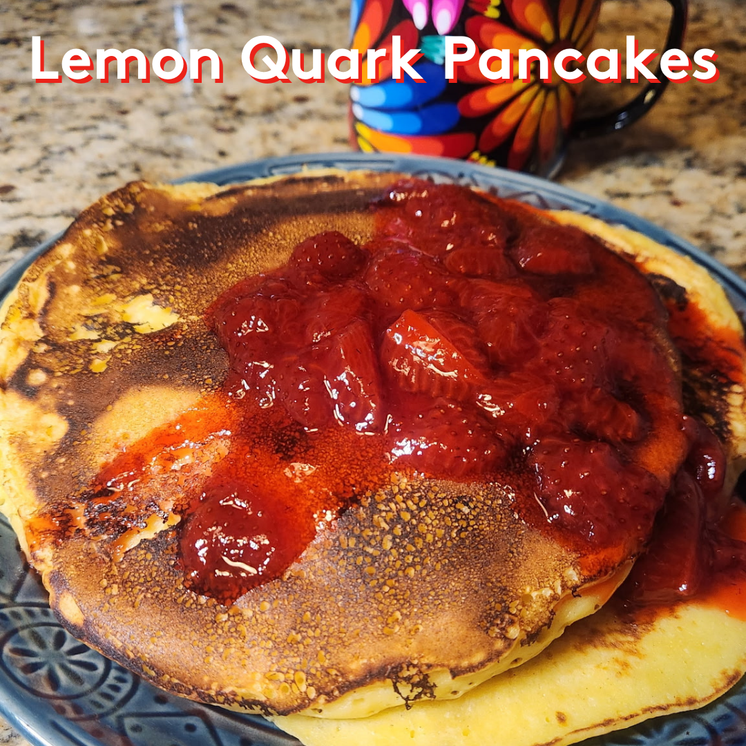Lemon Quark Pancakes 