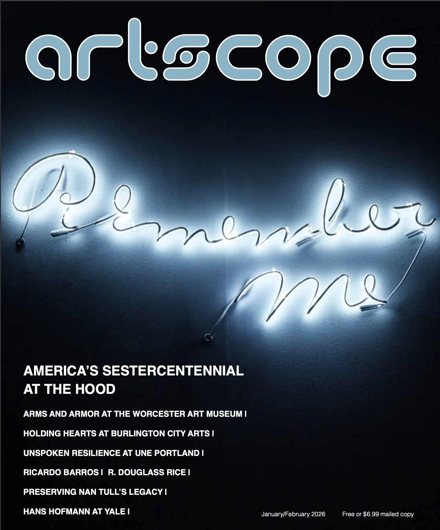 Artscope January 2026 Cover Image