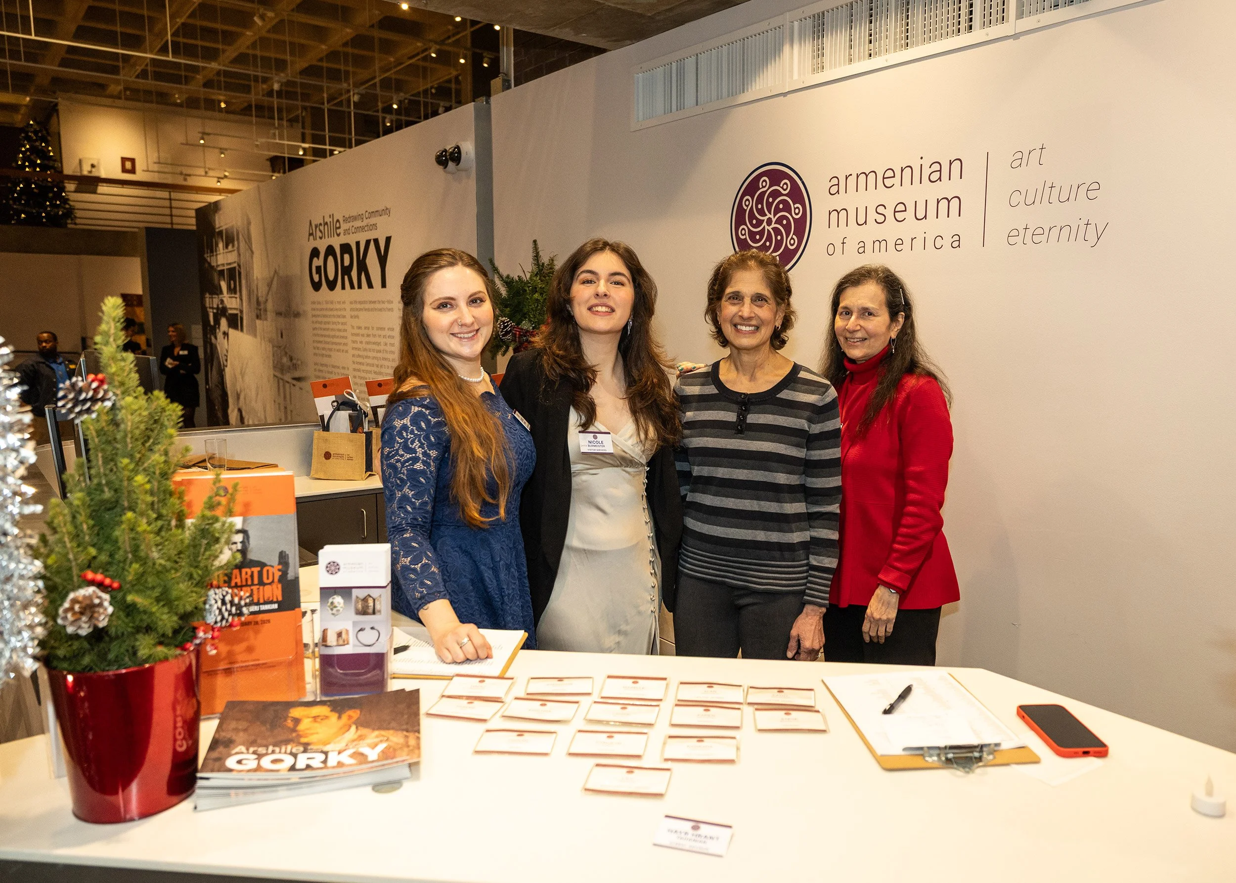 Arshile Gorky: Redrawing Community &amp;&nbsp;Connections Exhibition Opening