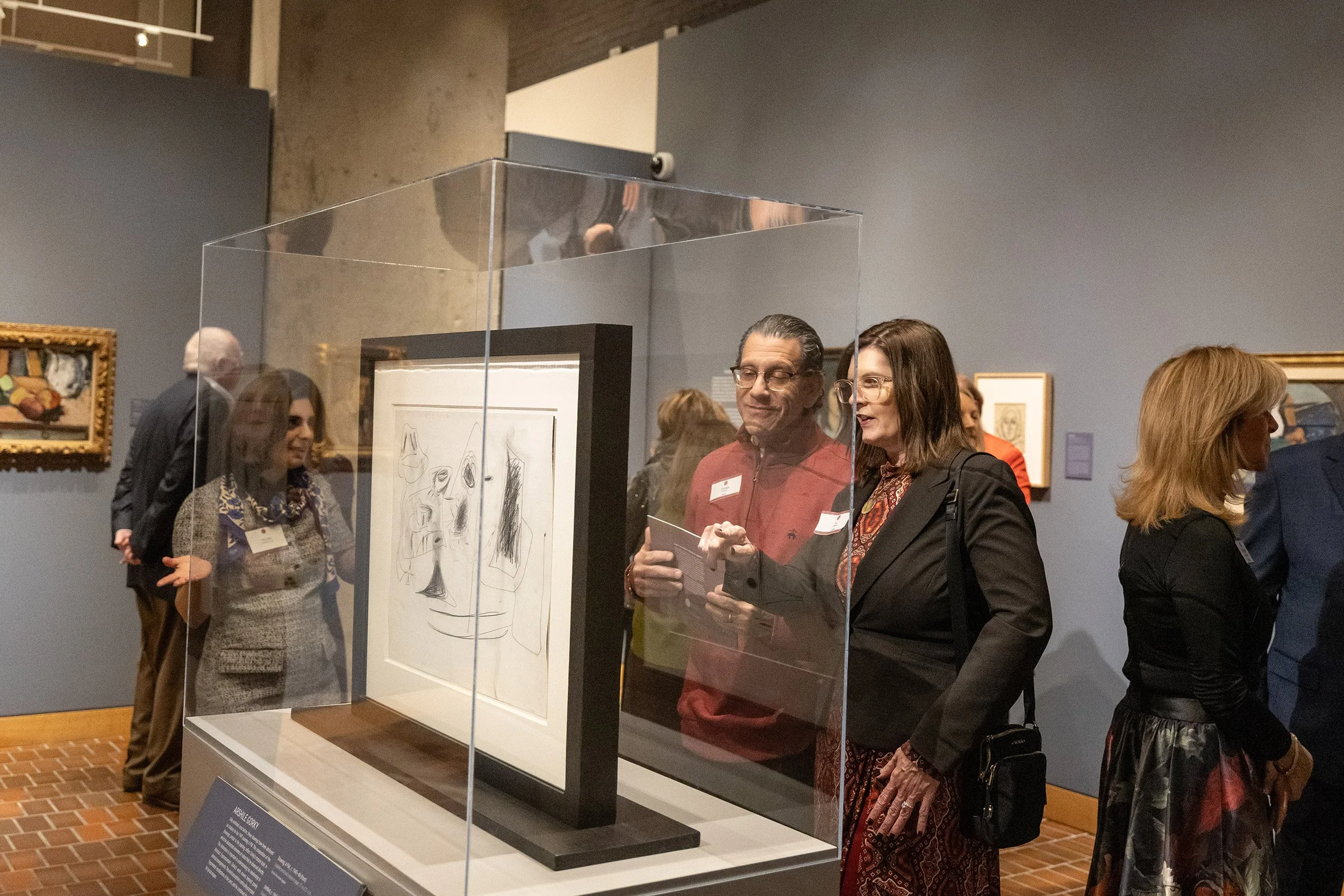 Arshile Gorky: Redrawing Community &amp;&nbsp;Connections Exhibition Opening