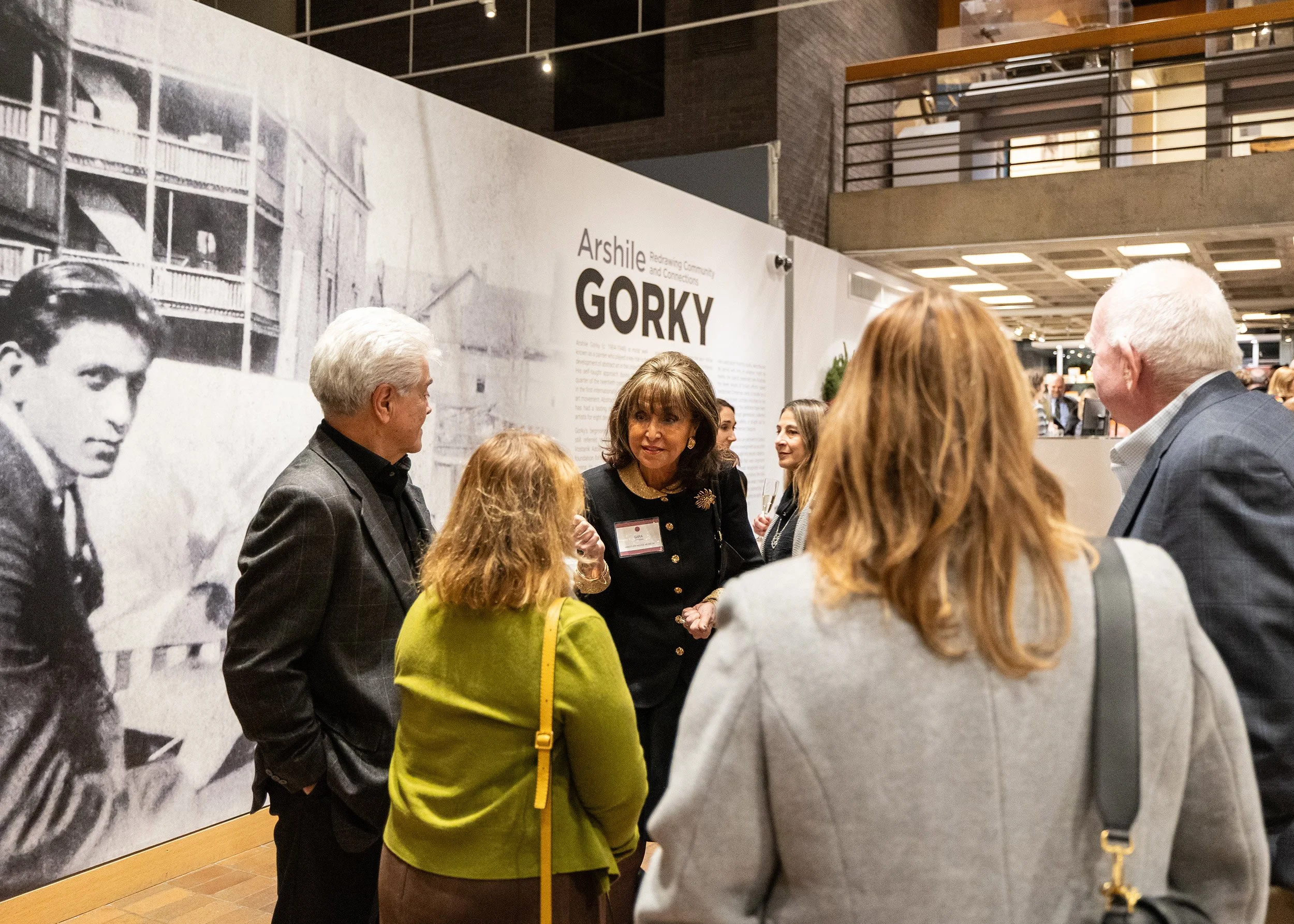 Arshile Gorky: Redrawing Community &amp;&nbsp;Connections Exhibition Opening