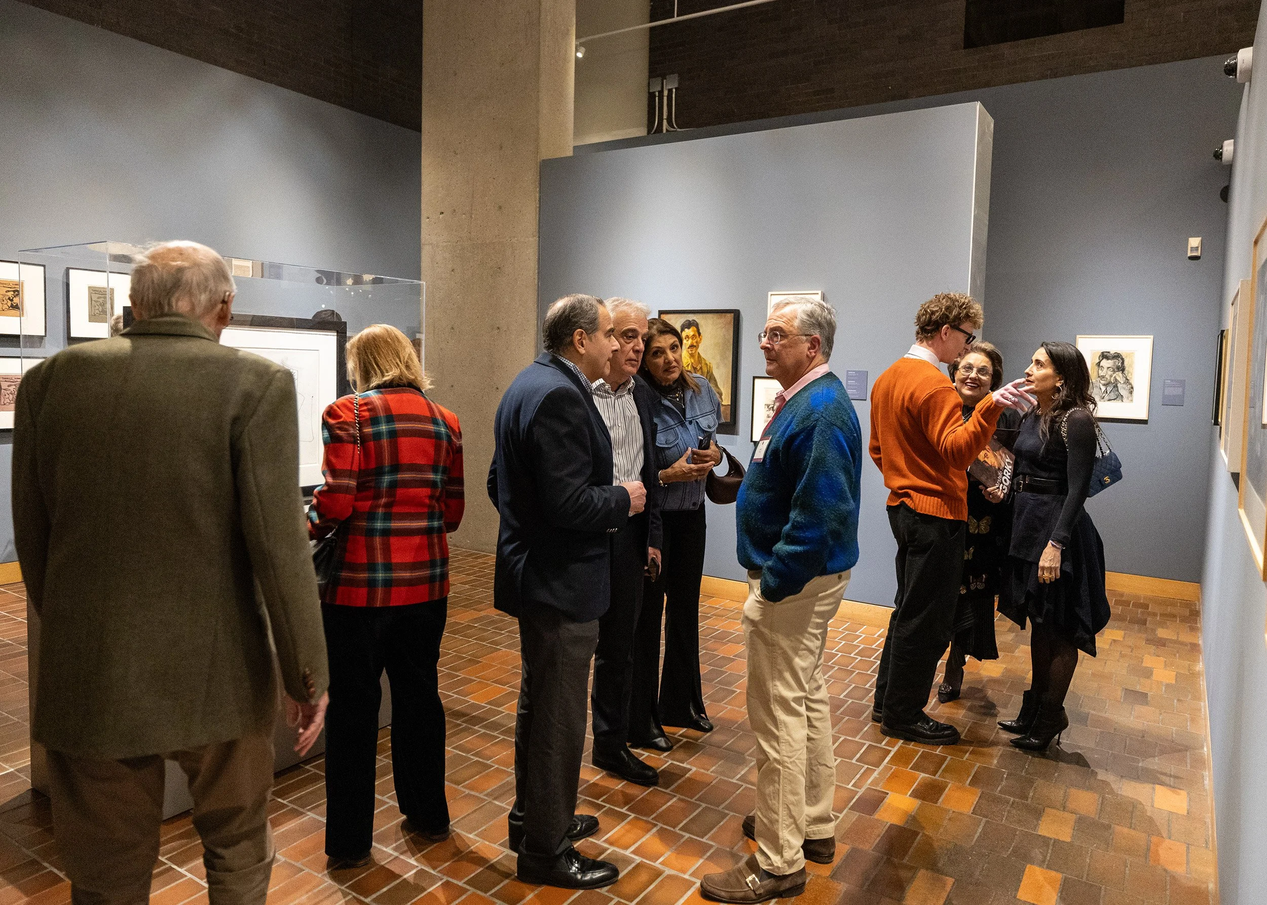 Arshile Gorky: Redrawing Community &amp;&nbsp;Connections Exhibition Opening