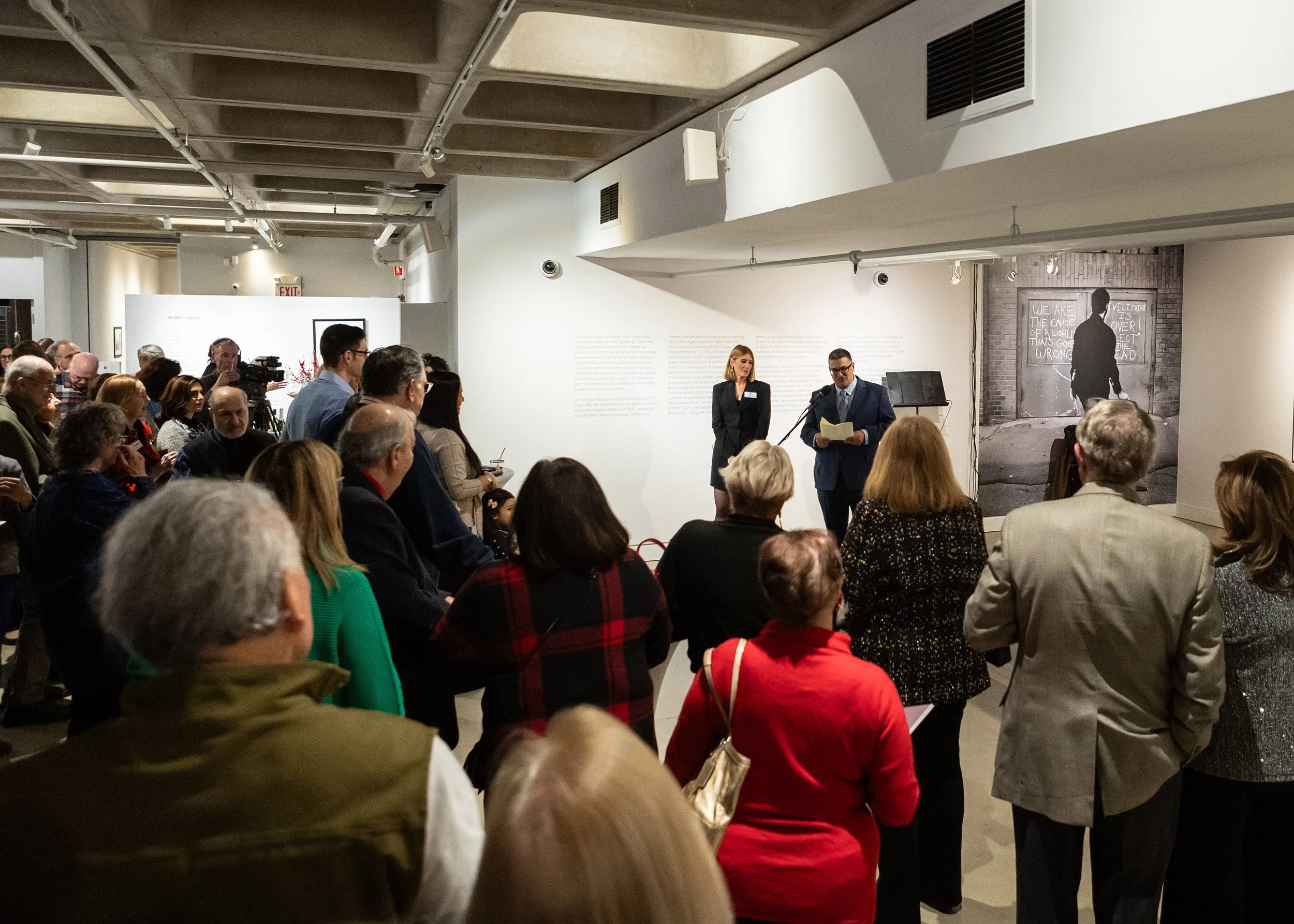 Arshile Gorky: Redrawing Community &amp;&nbsp;Connections Exhibition Opening