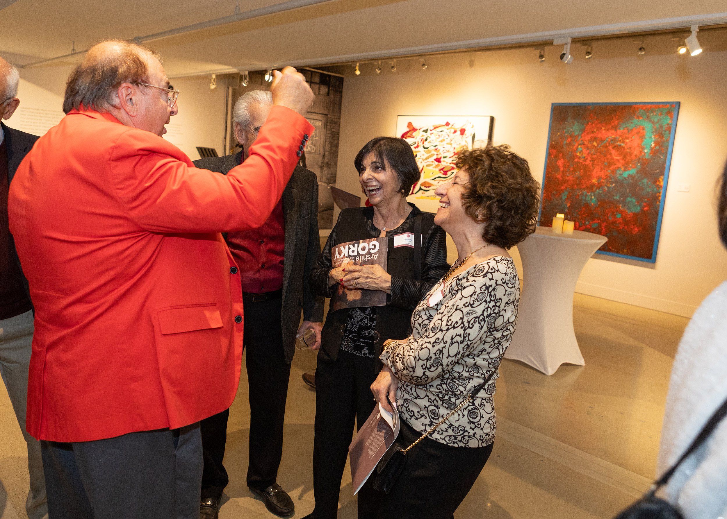 Arshile Gorky: Redrawing Community &amp;&nbsp;Connections Exhibition Opening