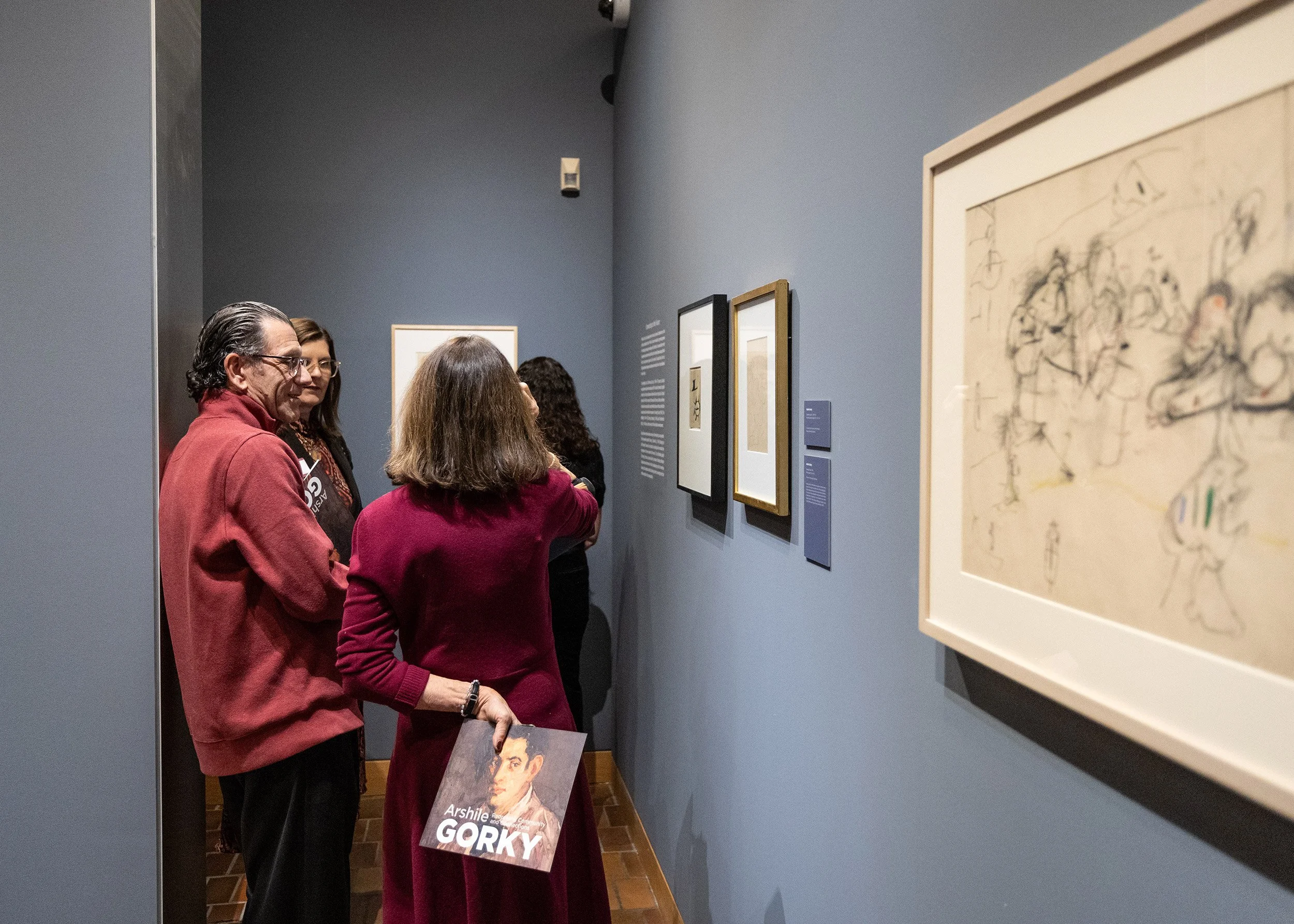 Arshile Gorky: Redrawing Community &amp;&nbsp;Connections Exhibition Opening
