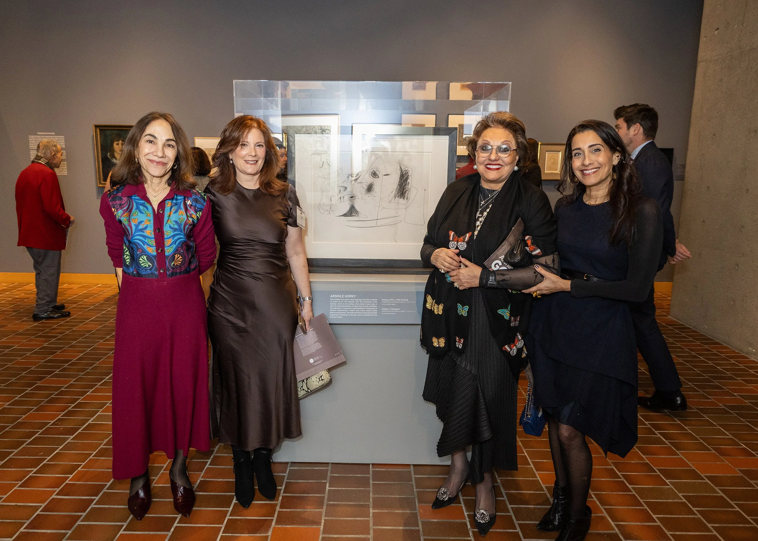 Arshile Gorky: Redrawing Community &amp;&nbsp;Connections Exhibition Opening