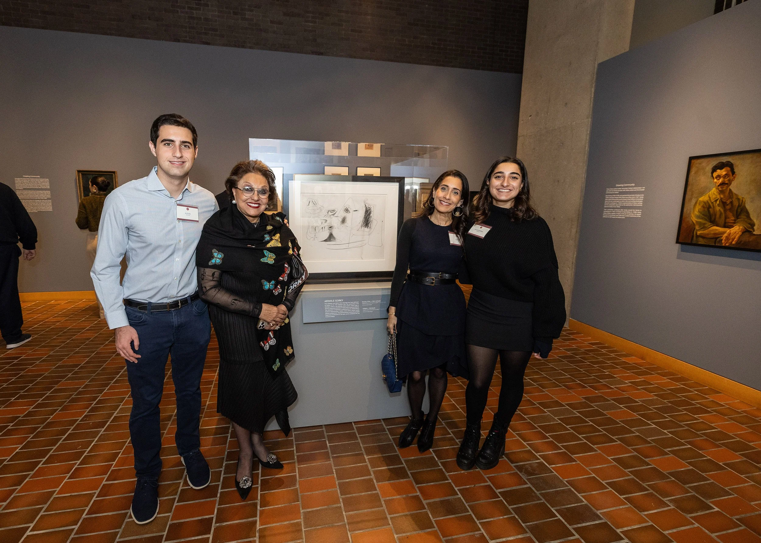 Arshile Gorky: Redrawing Community &amp;&nbsp;Connections Exhibition Opening