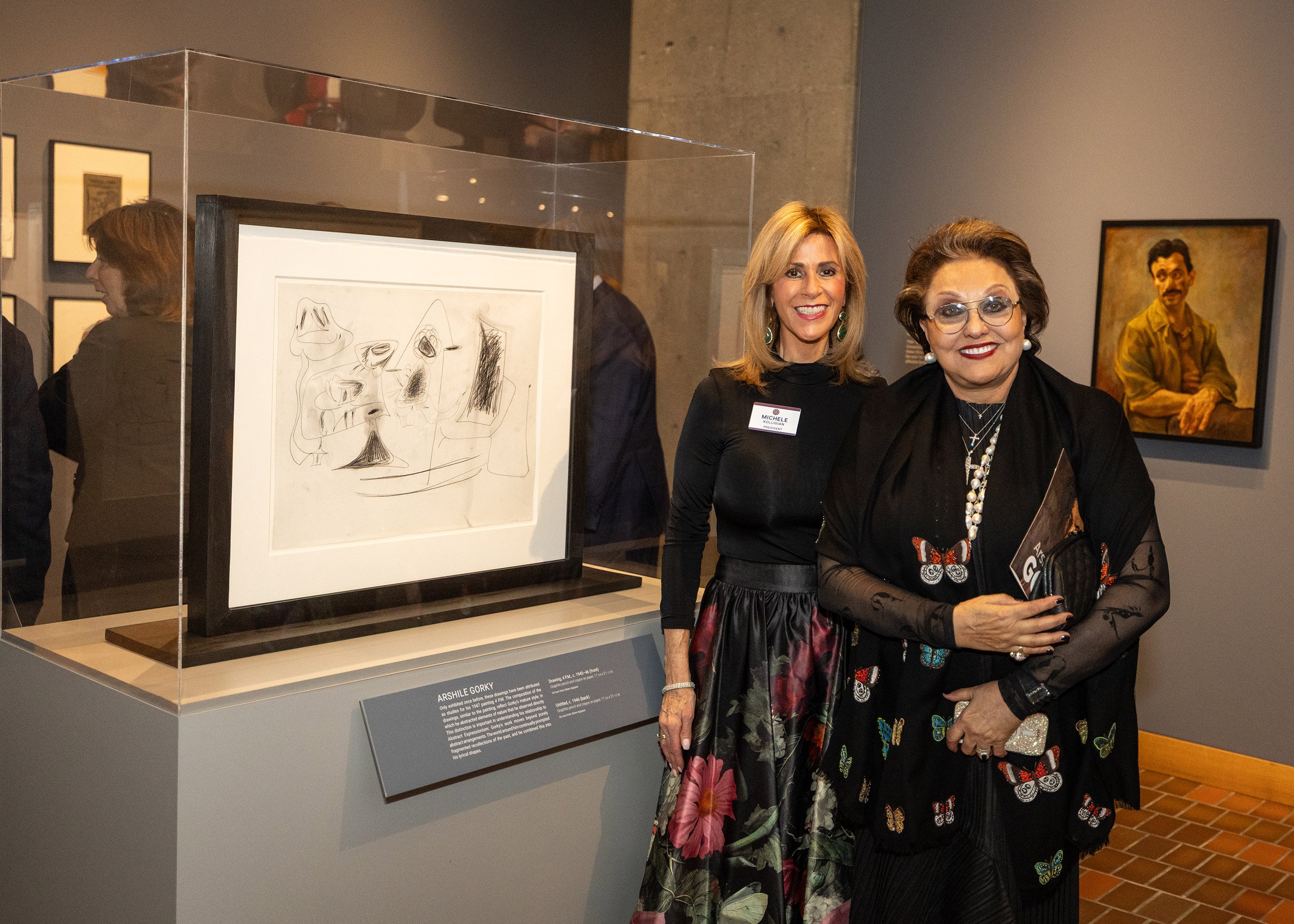Arshile Gorky: Redrawing Community &amp;&nbsp;Connections Exhibition Opening