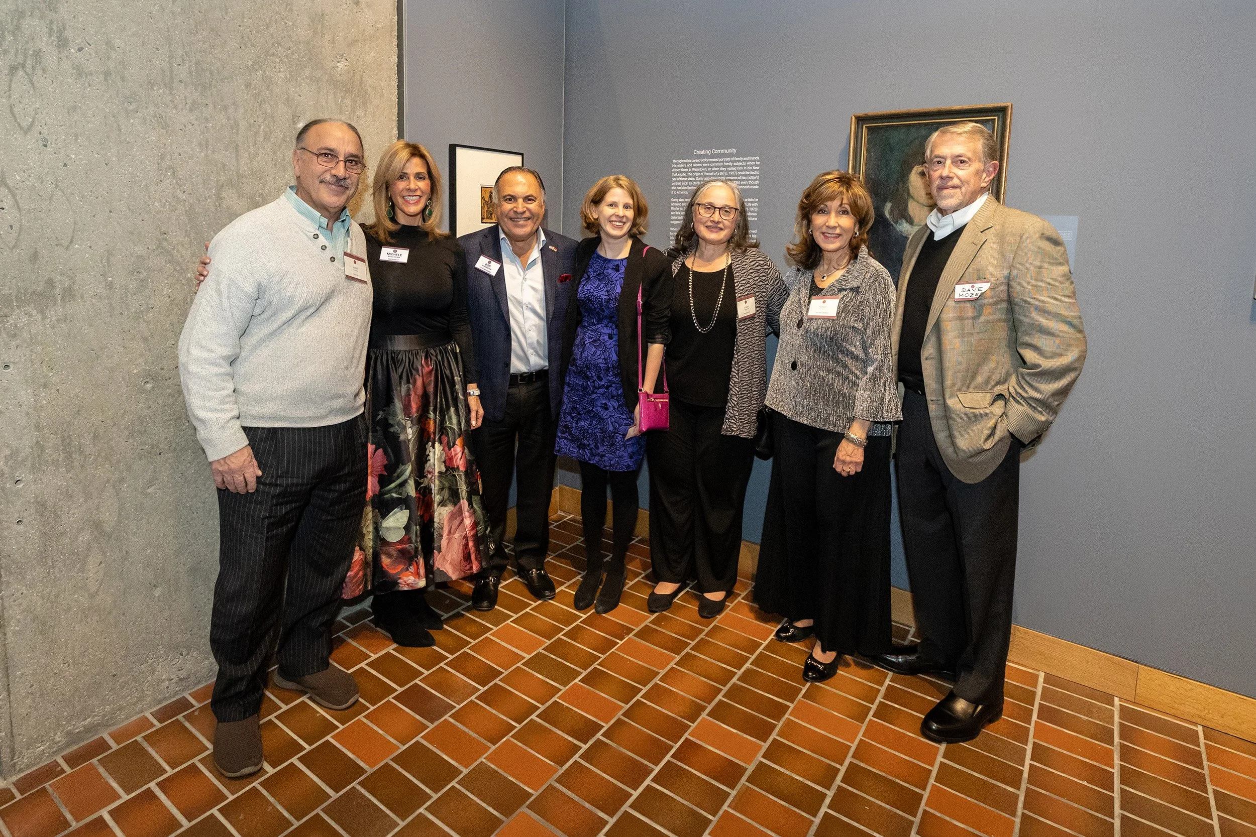 Arshile Gorky: Redrawing Community &amp;&nbsp;Connections Exhibition Opening