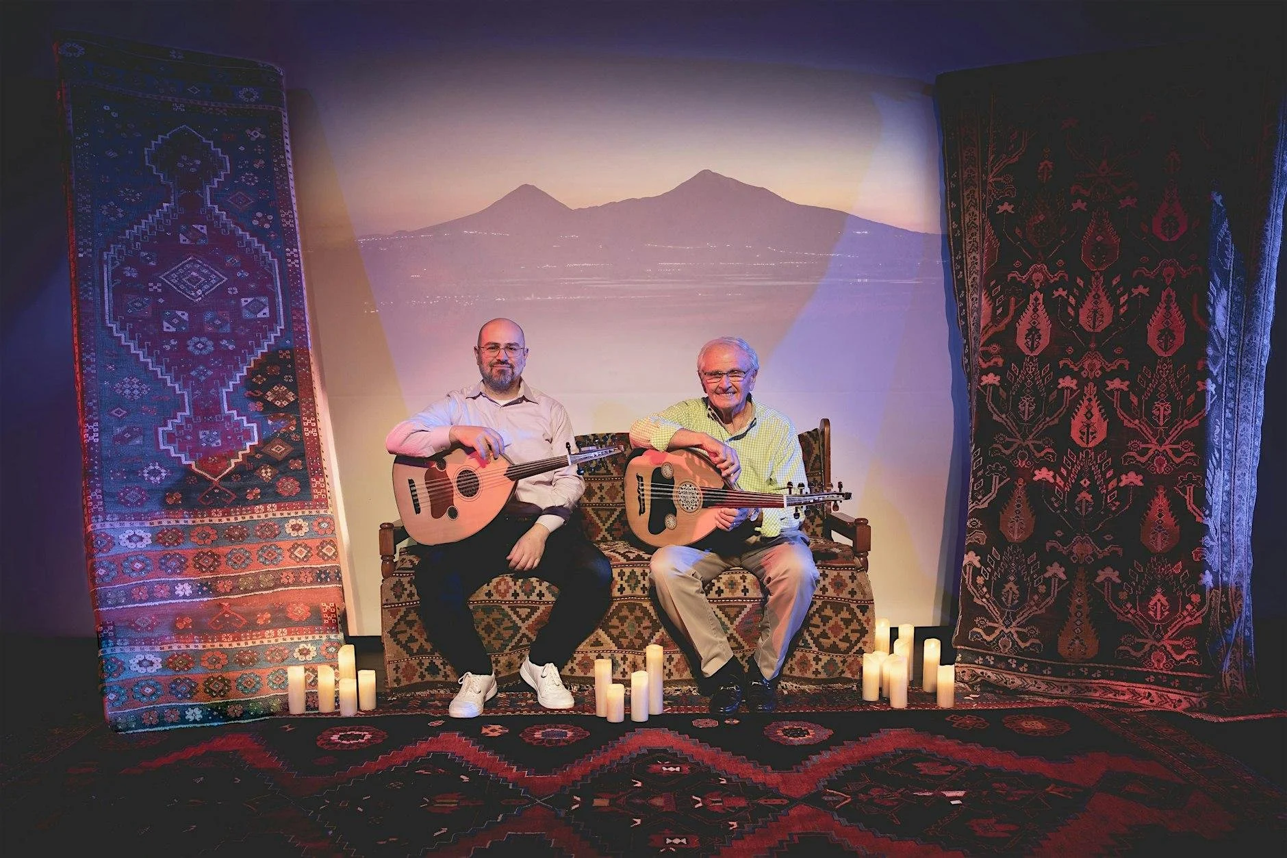 John Berberian, Antranig Kzirian; Oudflections Duet Performance