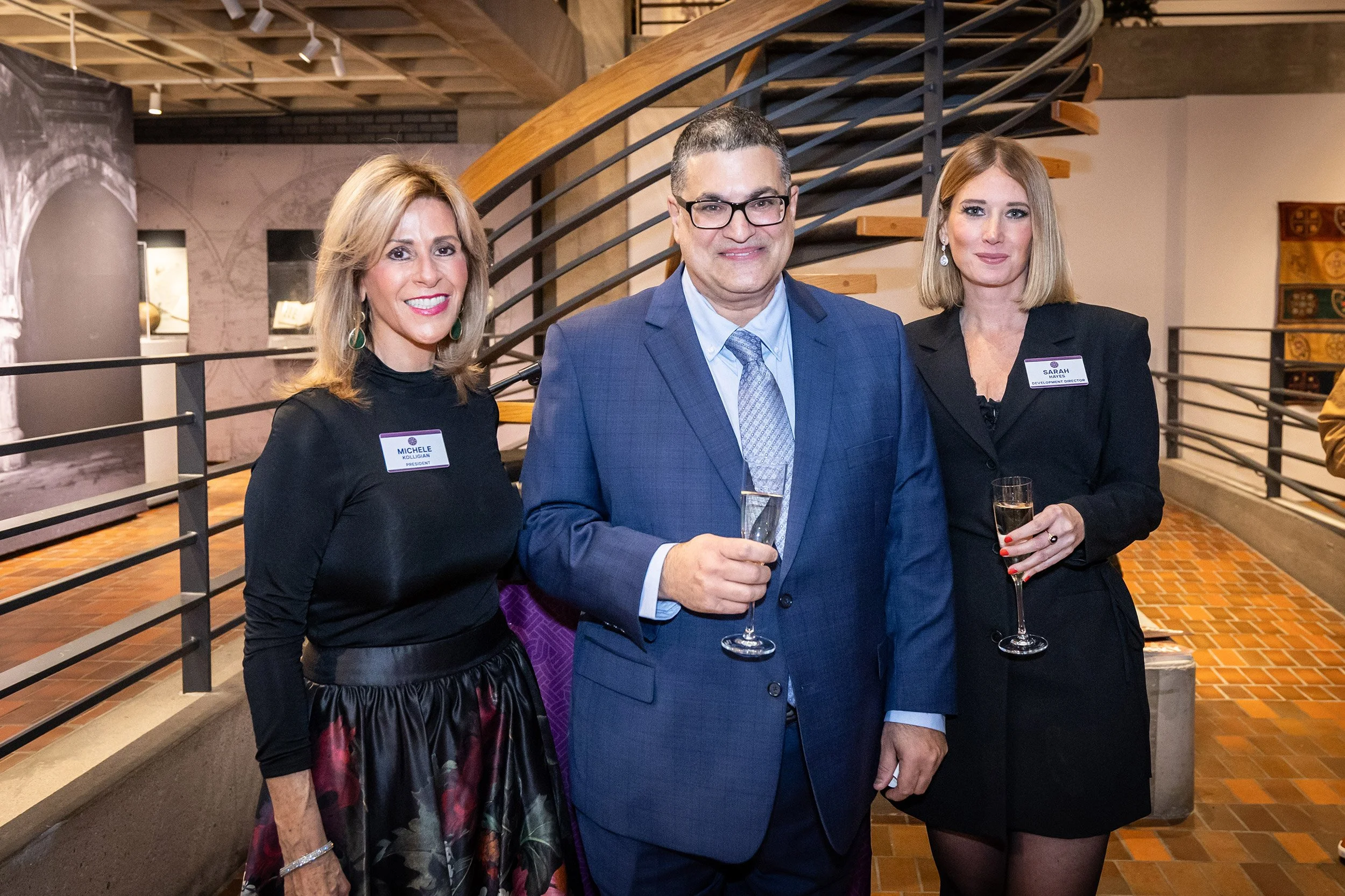 Staff and Trustees at the Armenian Museum of America
