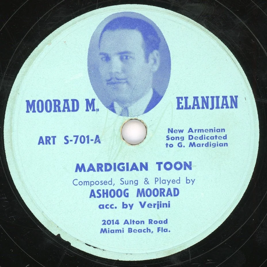Mardigian Toon - Moorad Elanjian record label