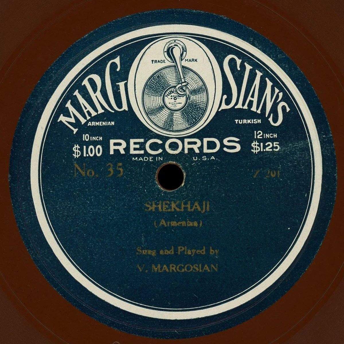 Sheik Hadji, Vartan Margosian: record label