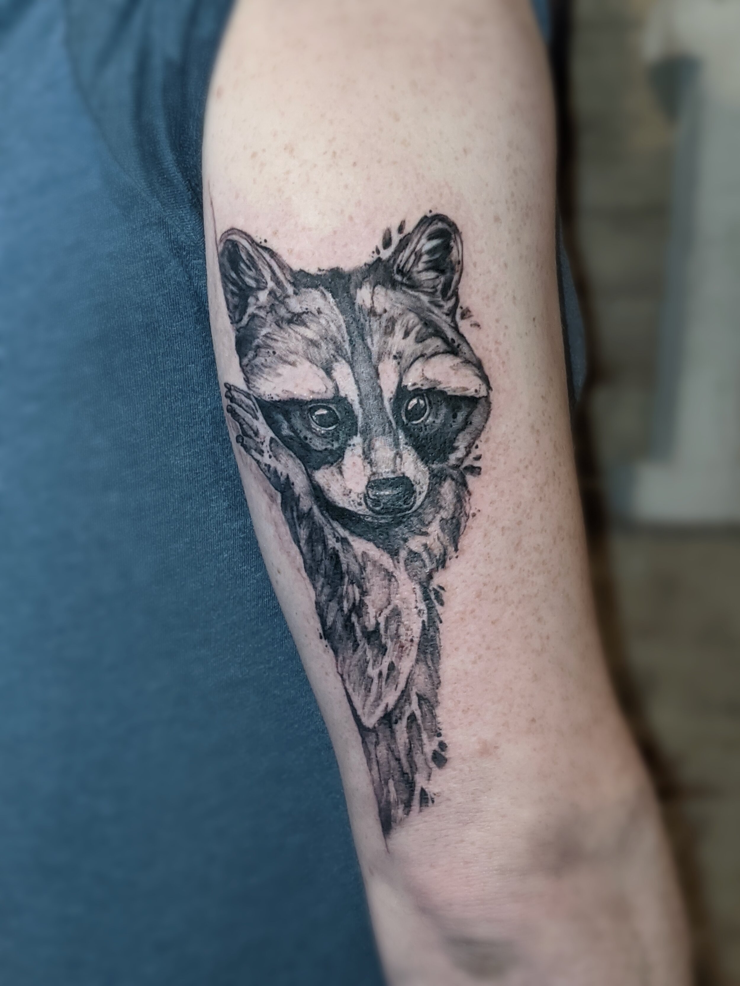 Roxi Horror  on Twitter 23logik This is my raccoon tattoo   httpstcoYpP70U5C3p  Twitter