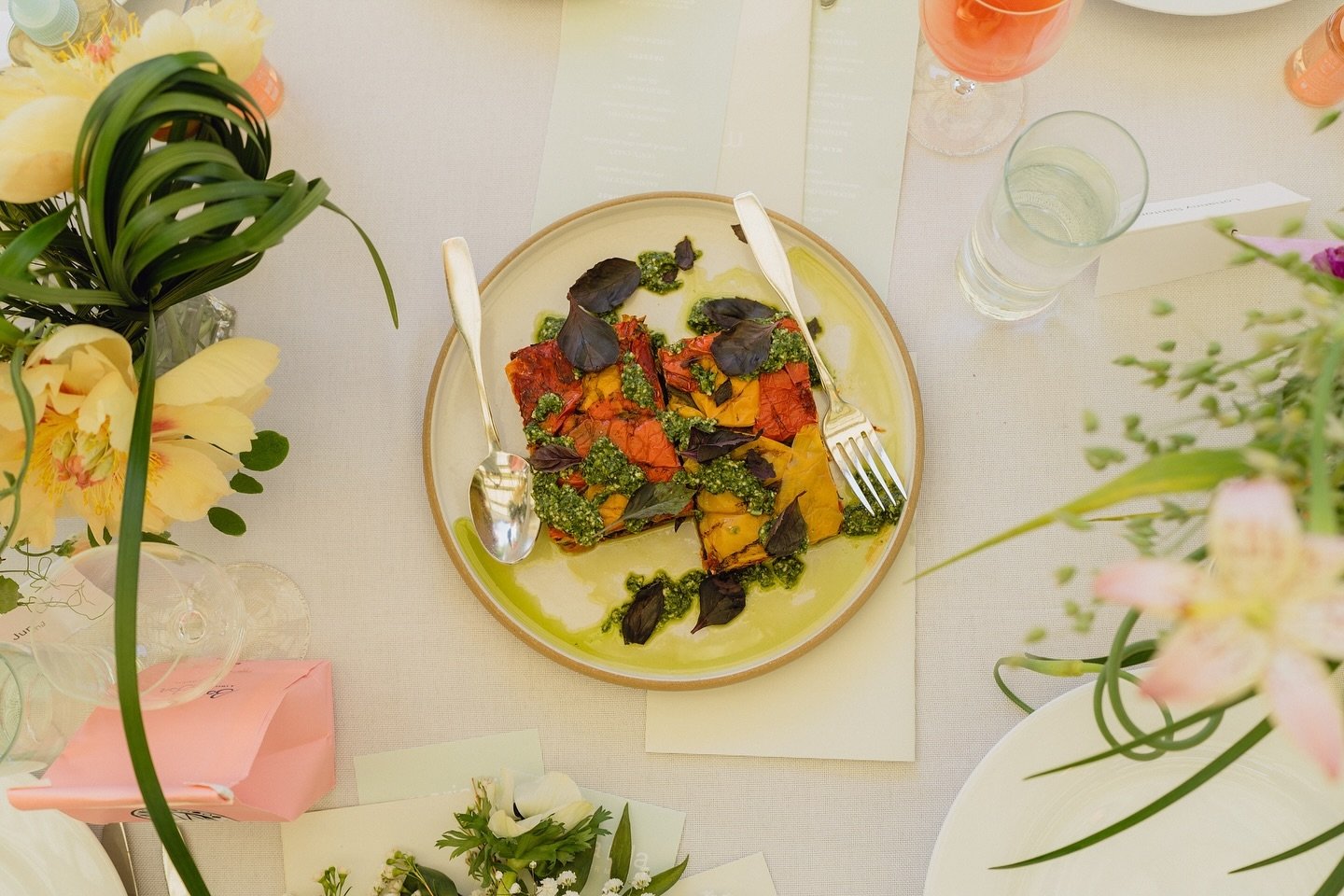 The Ratatouille Pav&eacute;, because we like veggies and we care about all our friends, even the vegetarians.

📷 @yangshitt 

#nycevents #nyccatering #brooklyncatering #eatyourveggies #ratatouille #vegetarianlife