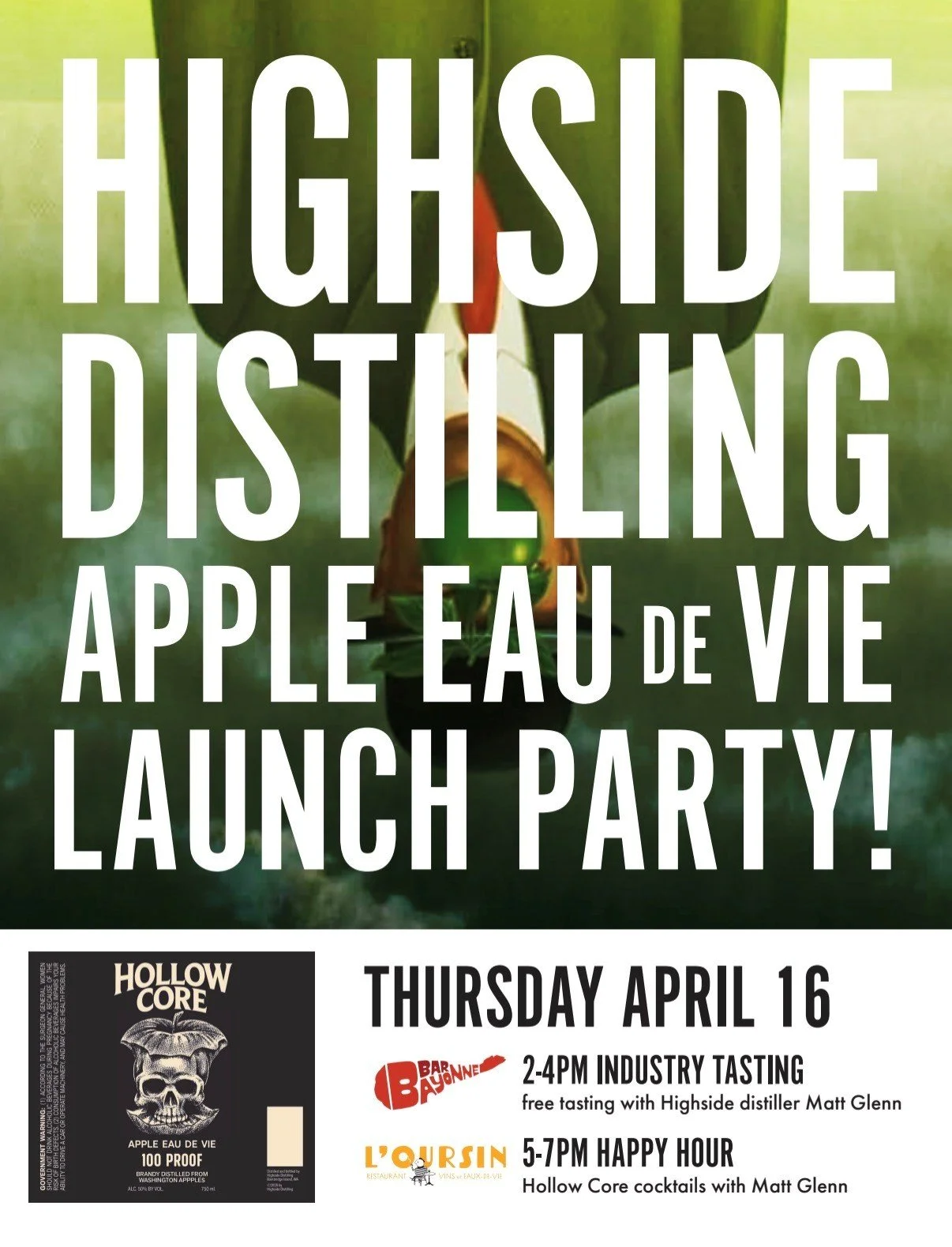 Hollow Core Seattle Release @ L'Oursin / Bar Bayonne