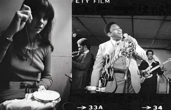 Linda Rondstadt and BB King at Paul's Mall