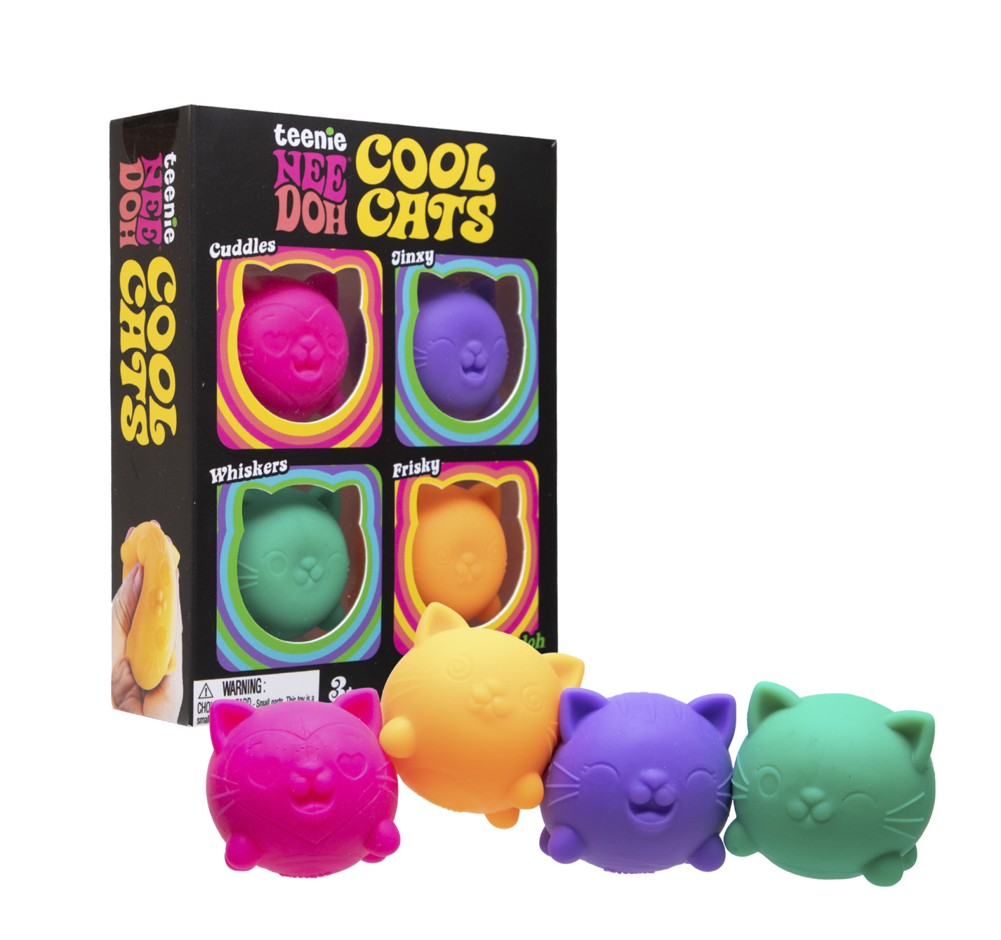 Teenie NeeDoh Cool Kittens Multipack