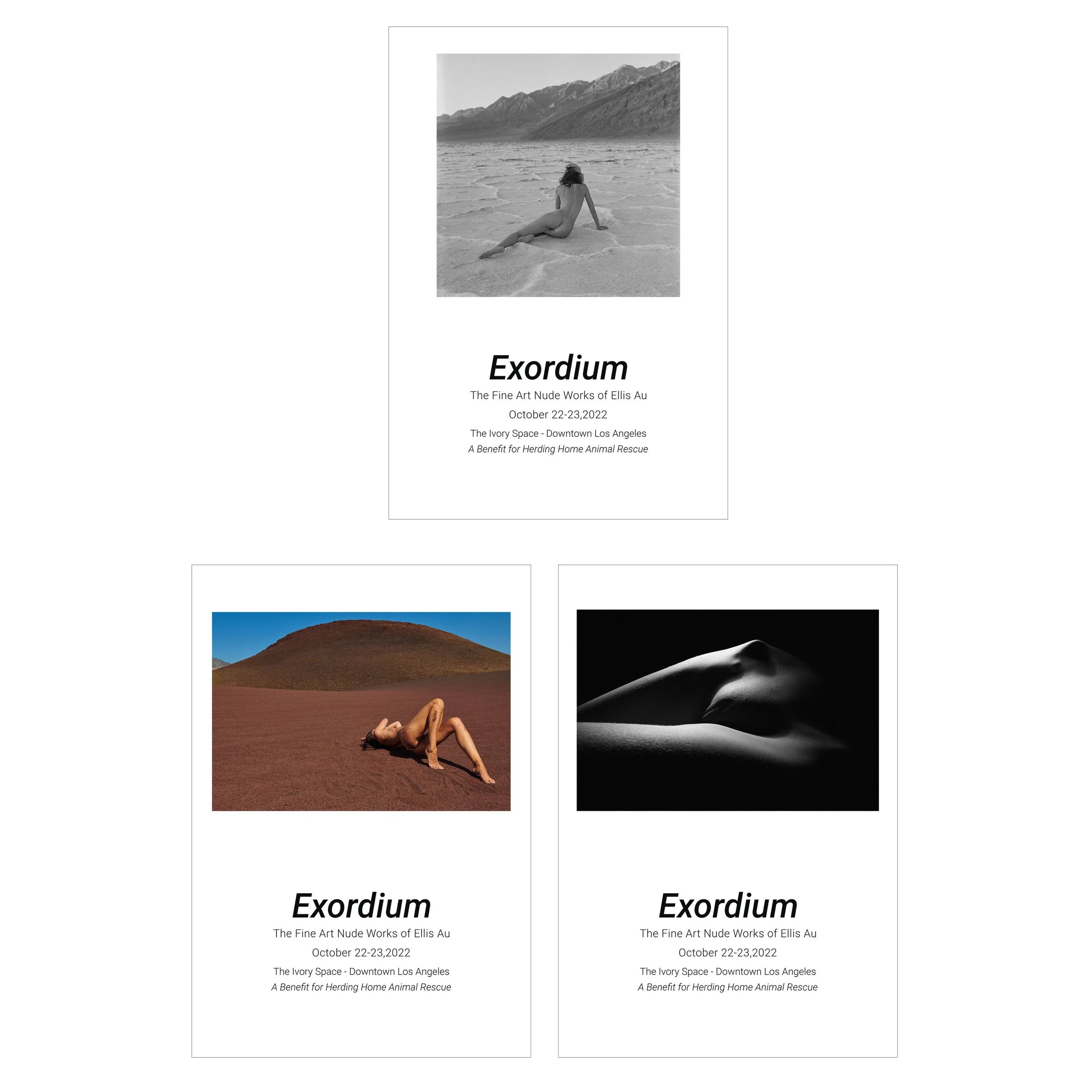 Exordium Limited Edition Posters