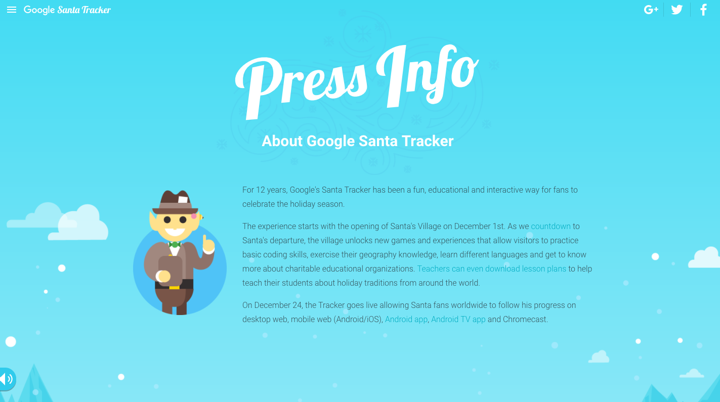 A dedicated page enabled press to easily find information, images/gifs, and videos to share in anticipation of the big day