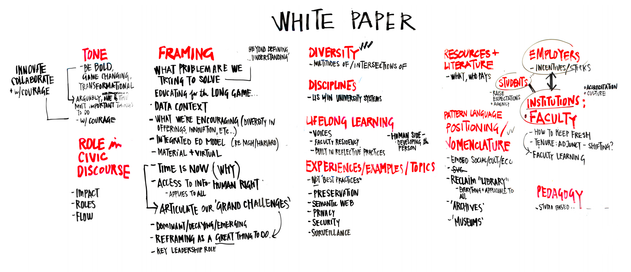 White Paper: Envisioning Our Information Future