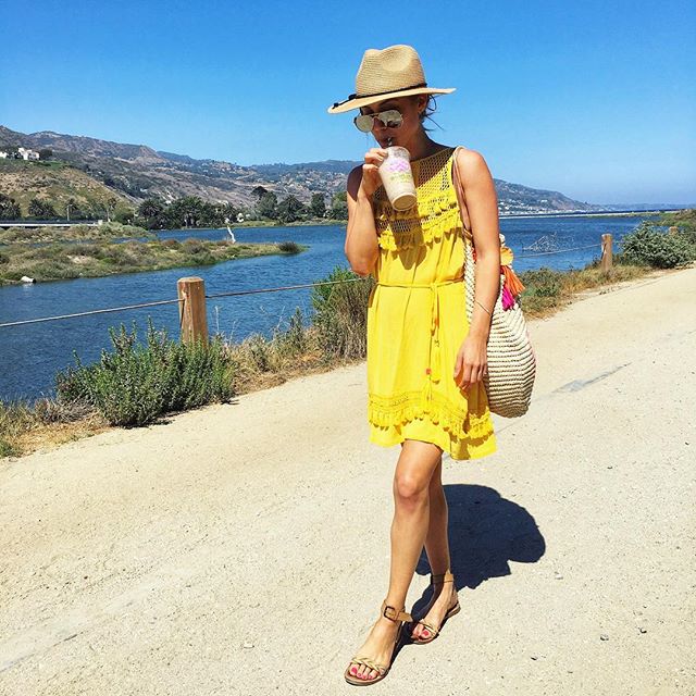 This hat is never leaving my head! 👑 Is it the weekend yet?? 🏖 📸: @jennedelson 
#Thursdayfeels http://liketk.it/2wkkK #liketkit #LTKunder100 #LTKswim @liketoknow.it #malibu #summer #bikini #riverisland #yellow #ootd #electraformosastyle #beachwear