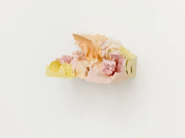 R1 , 2017 Hydrocal, steel, pigment