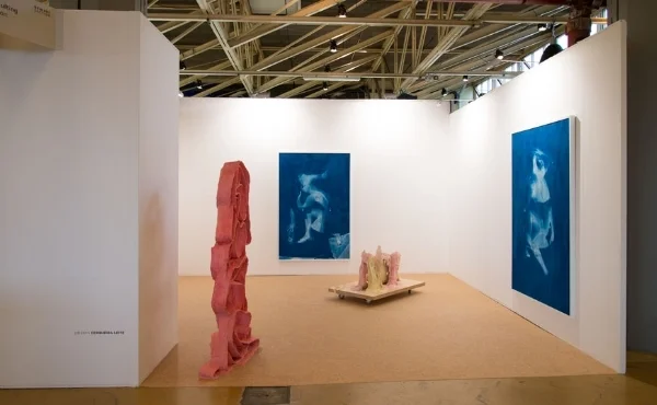 TJ Boulting Solo Booth at Art Rotterdam, 2016, The Netherlands