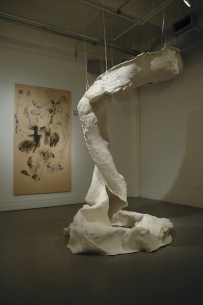 The Climb is Also the Fall , installation view, A.I.R. Gallery, New York, USA