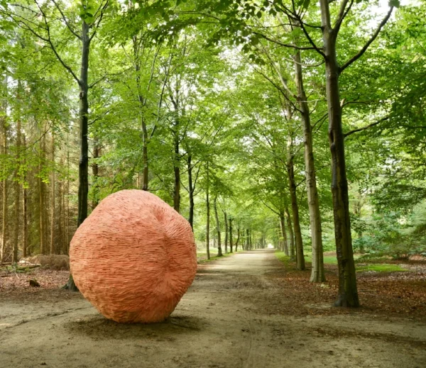 Blind Spot , 2, 2015, Lustwarande, Rupture & Pain, 2015, installation view, commission of new monumental sculpture, De Oude Warande forest, Tilburg, Netherlands