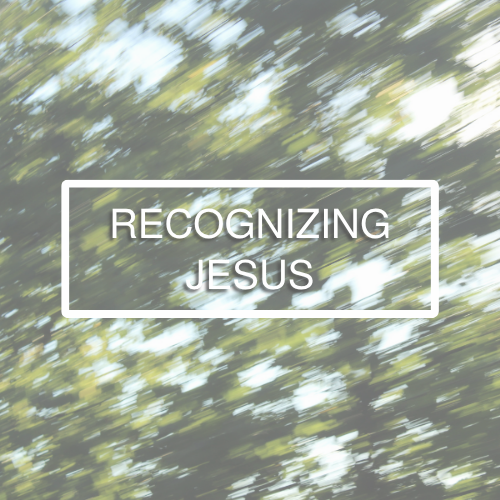 Recognizing Jesus