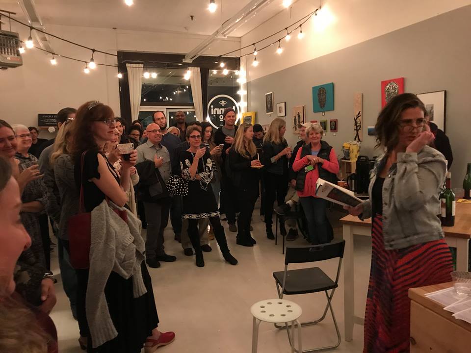 Book Launch Party at HunniCo in Edmonds, WA