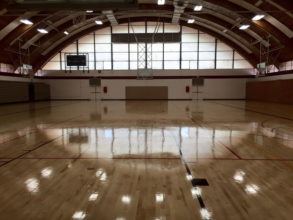 New RetroFlex flooring system, lights and wall pads